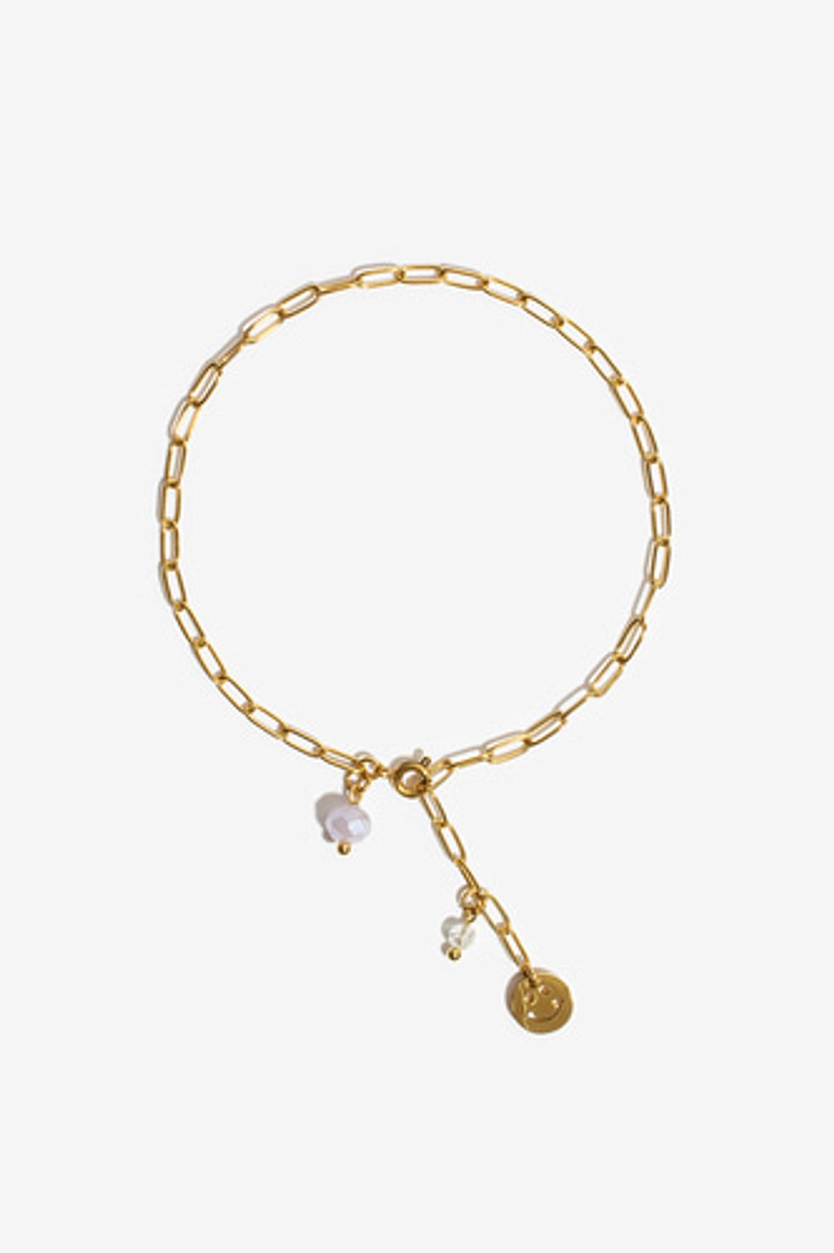 모드곤(MODGONE) 골드톤 체인 심플 팔찌, 발찌 Goldtone Chaine Bracelet, Anklet