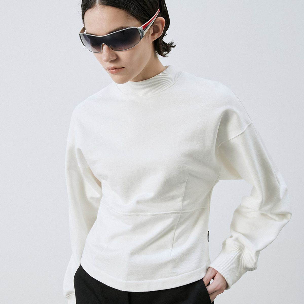 엘씨디씨티엠(LCDC™) VOLUME SLEEVE JERSEY TOP