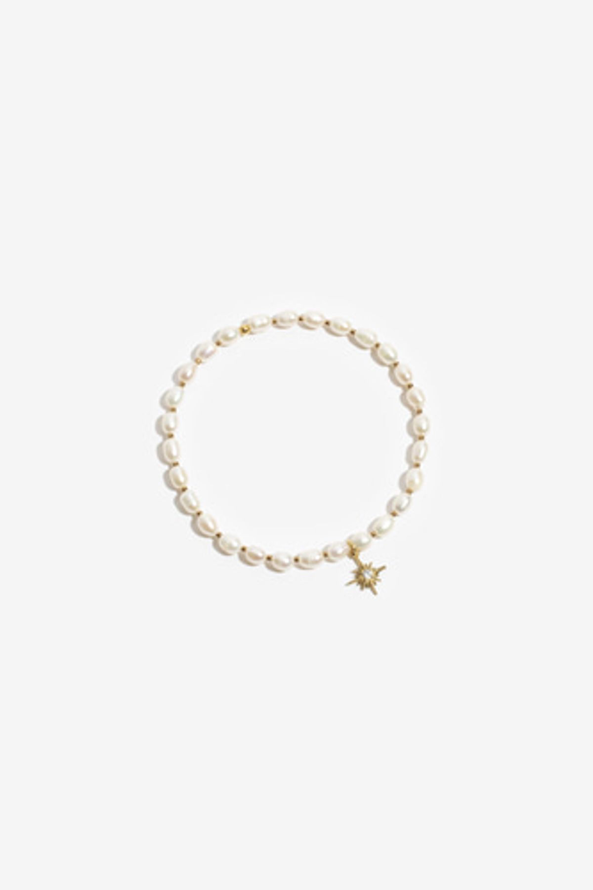 모드곤(MODGONE) 별장식 담수진주 팔찌,발찌 Star Pendant pearl Bracelet, Anklet