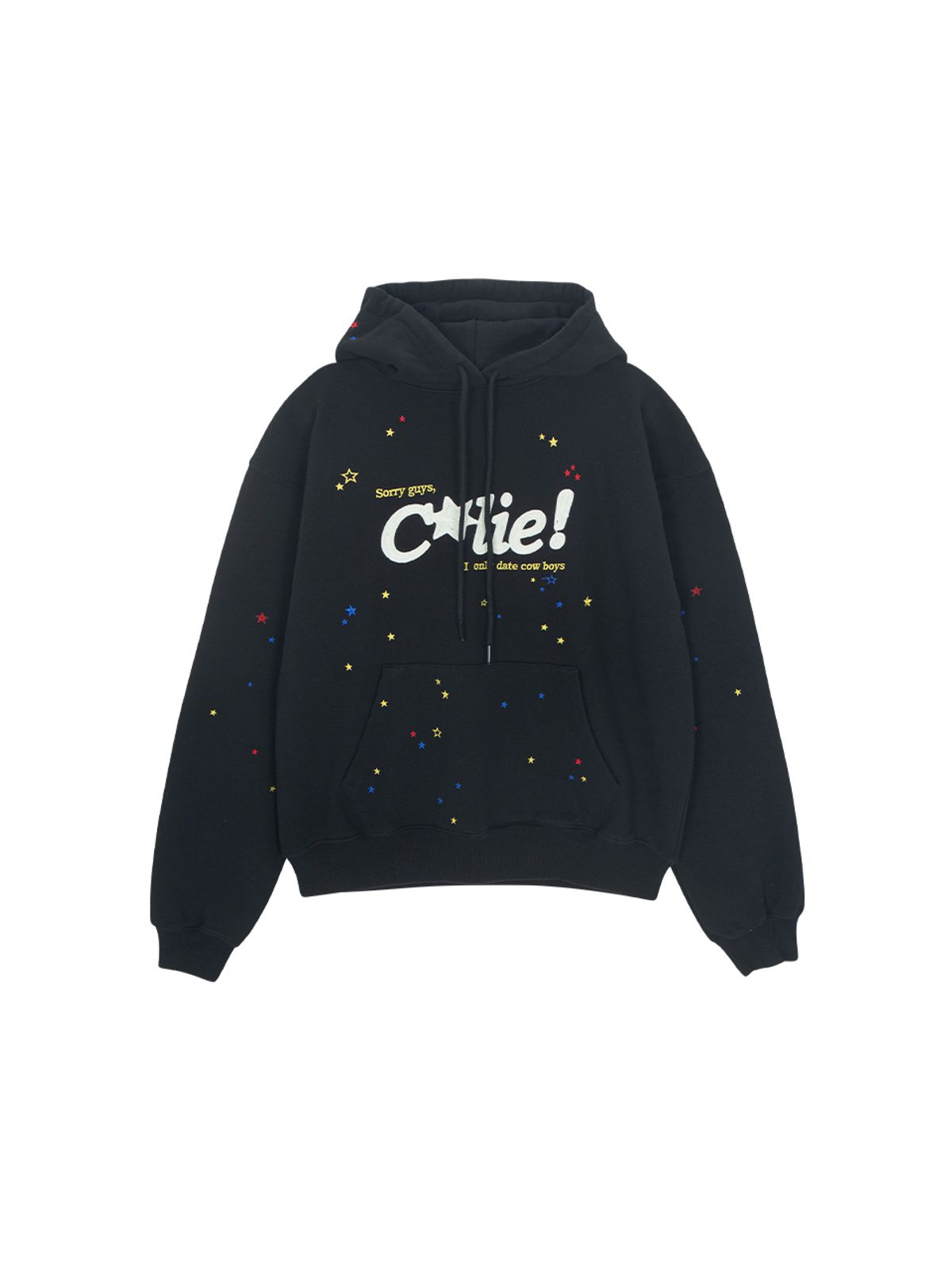 에즈이프 캘리(ASIF CALIE) STAR CALIE HOODIE BLACK