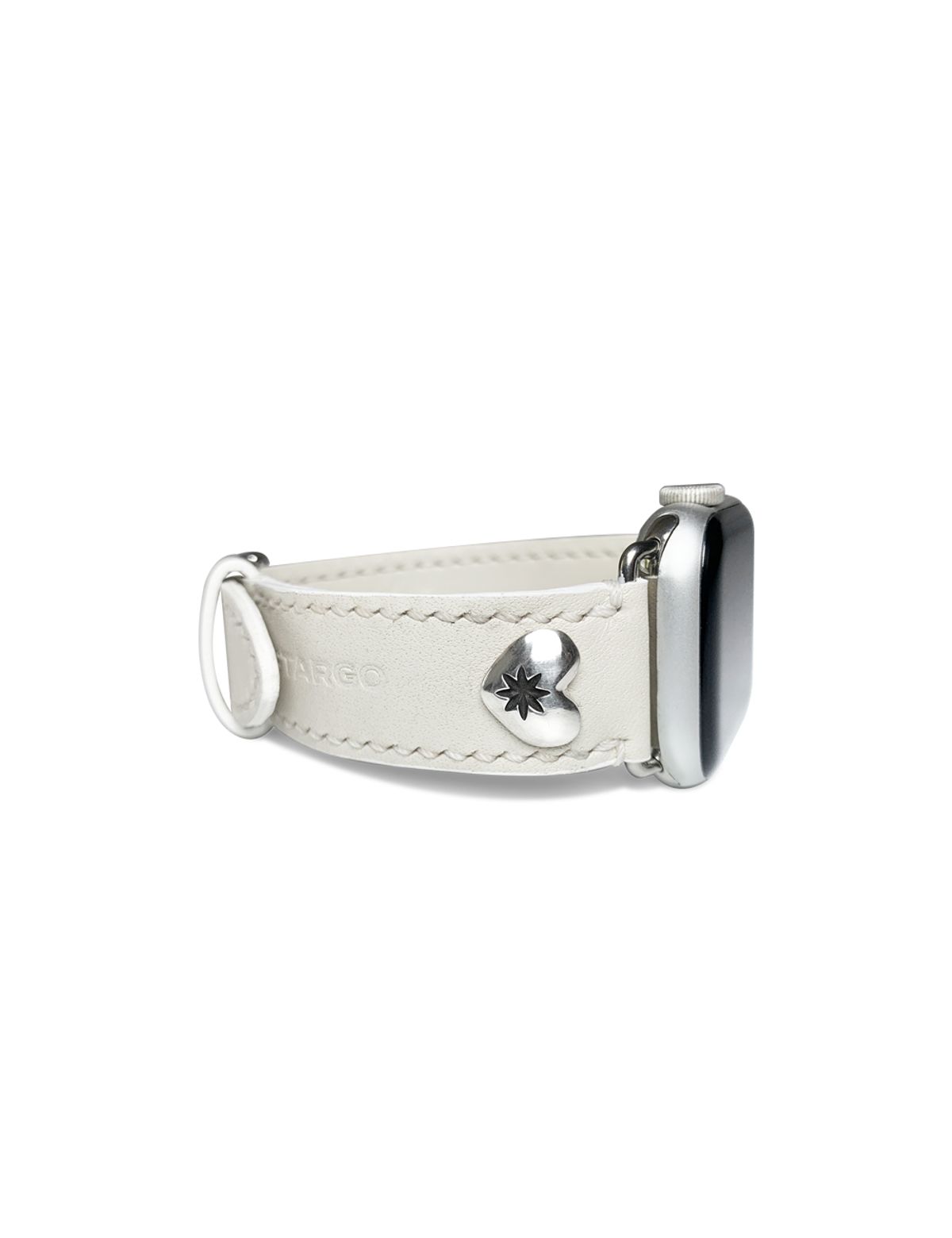 이스트아르고(EASTARGO) APPLE WATCH COMET HEART STRAP (IVORY WHITE)