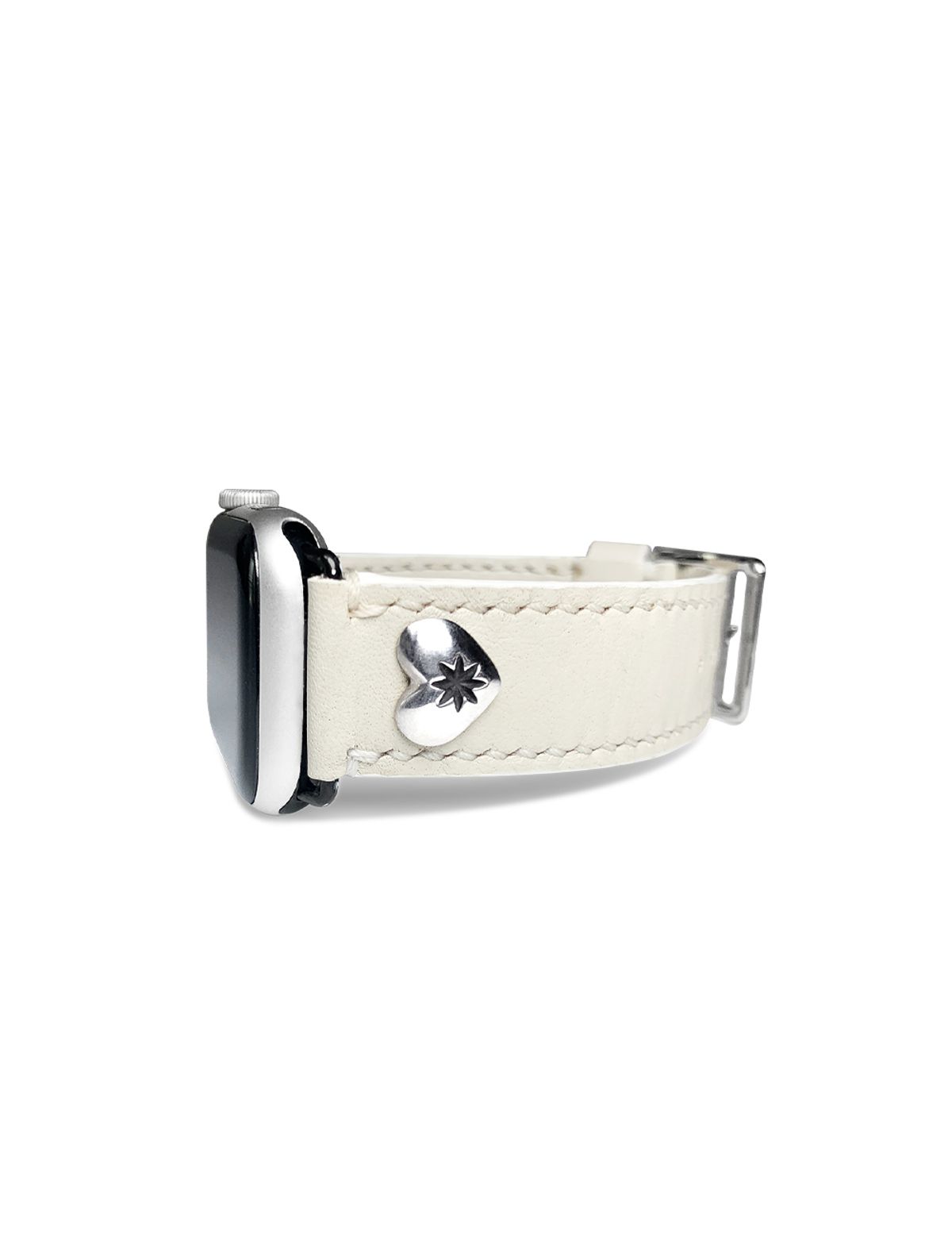 이스트아르고(EASTARGO) APPLE WATCH COMET HEART STRAP (IVORY WHITE)