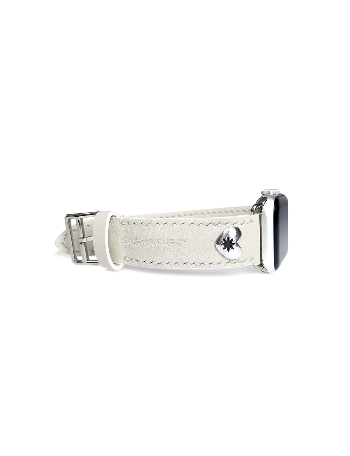 이스트아르고(EASTARGO) APPLE WATCH COMET HEART STRAP (IVORY WHITE)