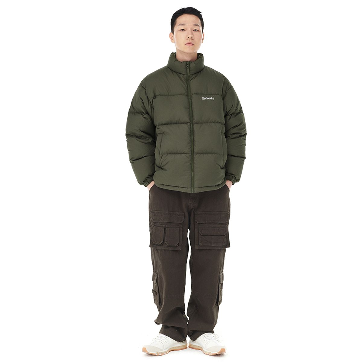마하그리드(MAHAGRID) BASIC DUCKDOWN PARKA OLIVE(MG2BWMB900A)