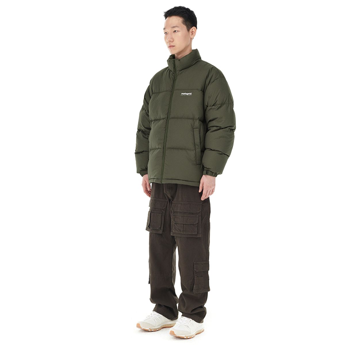 마하그리드(MAHAGRID) BASIC DUCKDOWN PARKA OLIVE(MG2BWMB900A)