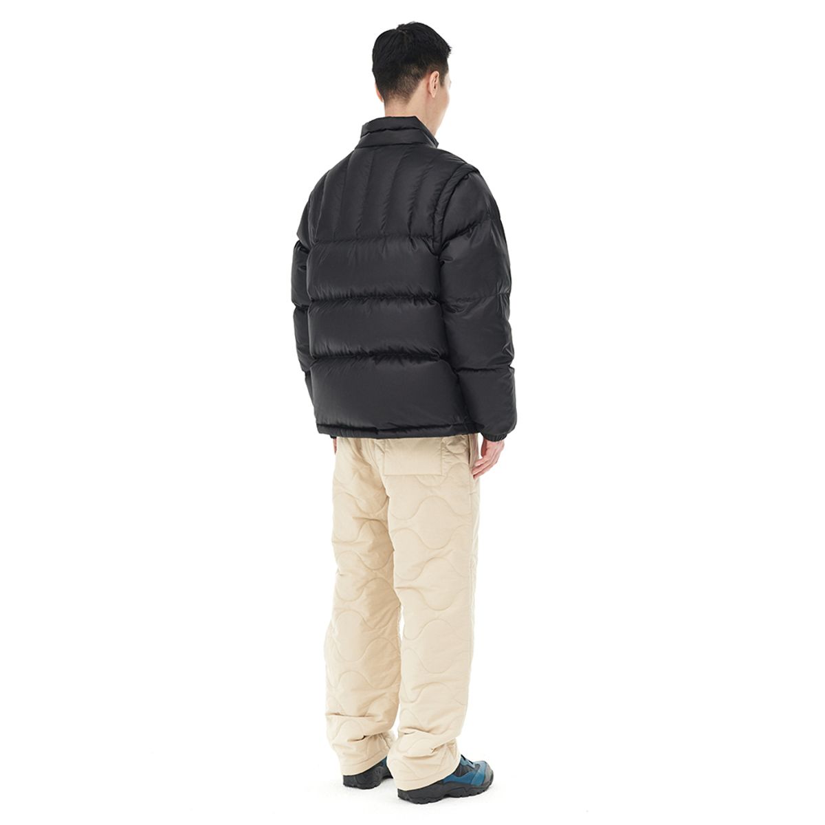 마하그리드(MAHAGRID) DETACHABLE DOWN PUFFER BLACK(MG2DWMB901A)
