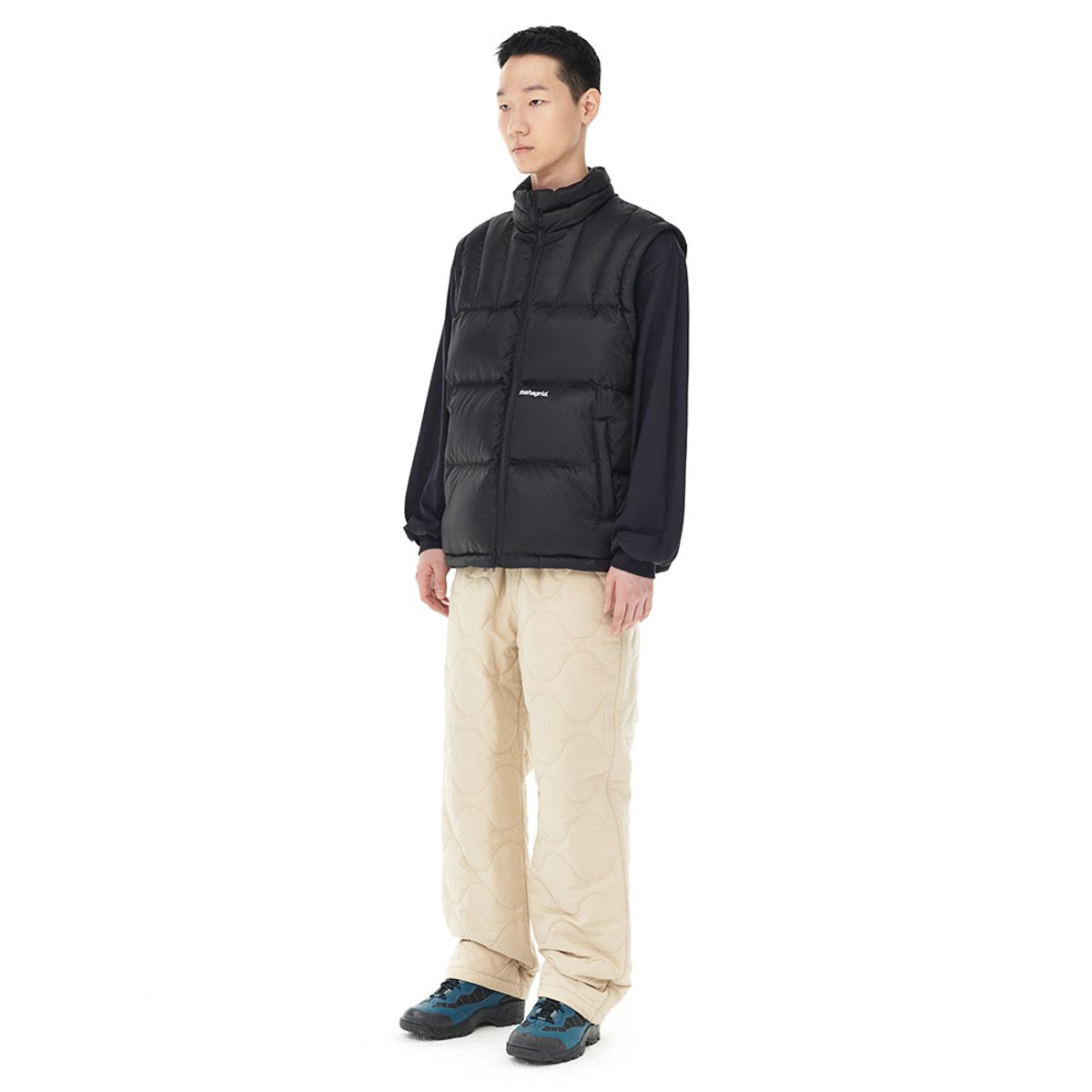 마하그리드(MAHAGRID) DETACHABLE DOWN PUFFER BLACK(MG2DWMB901A)