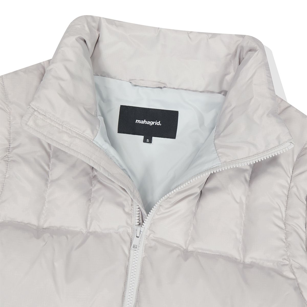 마하그리드(MAHAGRID) DETACHABLE DOWN PUFFER SILVER(MG2DWMB901A)