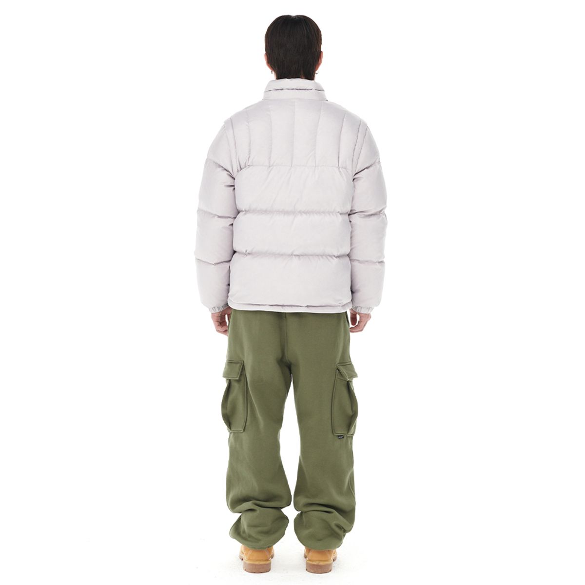 마하그리드(MAHAGRID) DETACHABLE DOWN PUFFER SILVER(MG2DWMB901A)