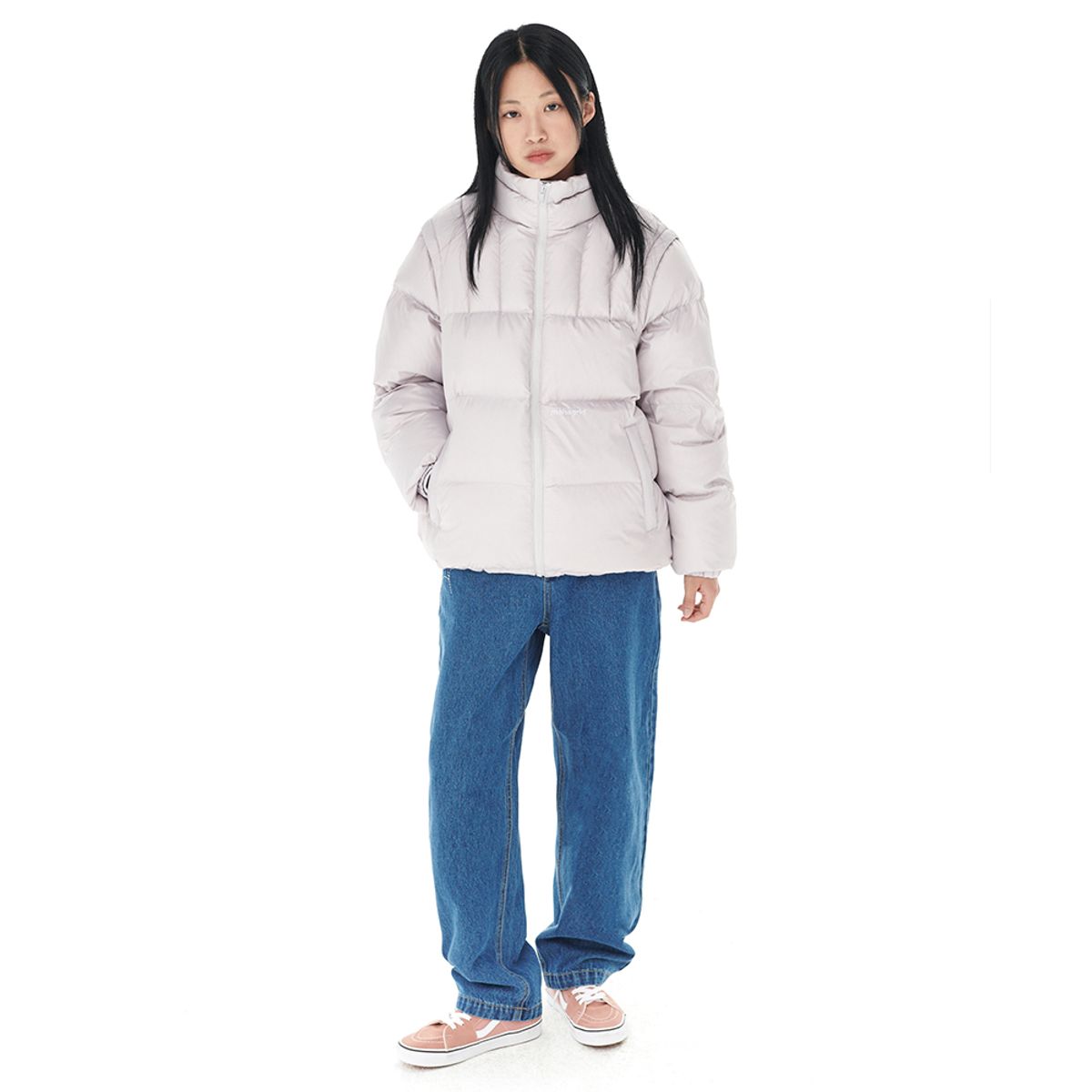 마하그리드(MAHAGRID) DETACHABLE DOWN PUFFER SILVER(MG2DWMB901A)