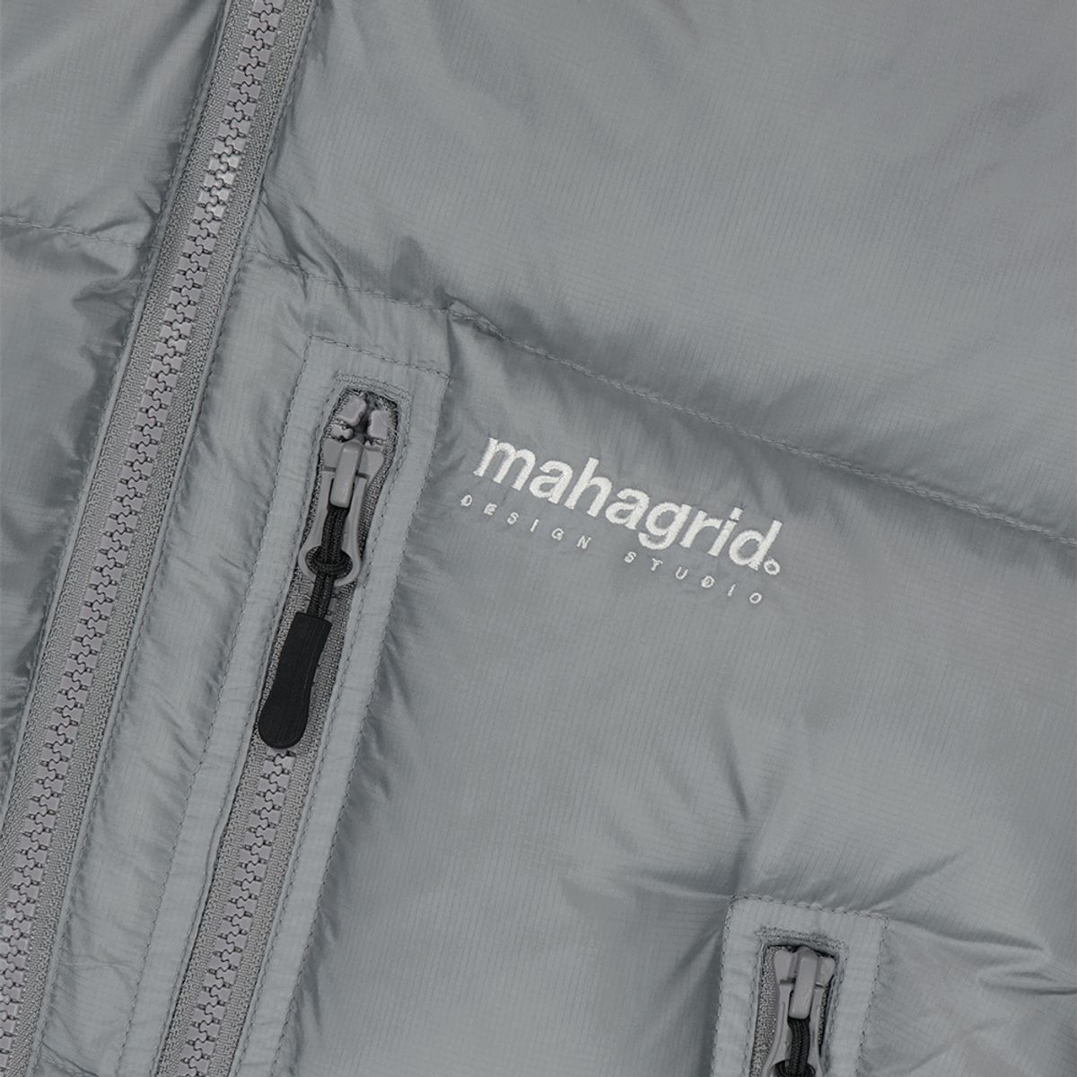마하그리드(MAHAGRID) HOODED DOWN PUFFER GREY(MG2DWMB902A)