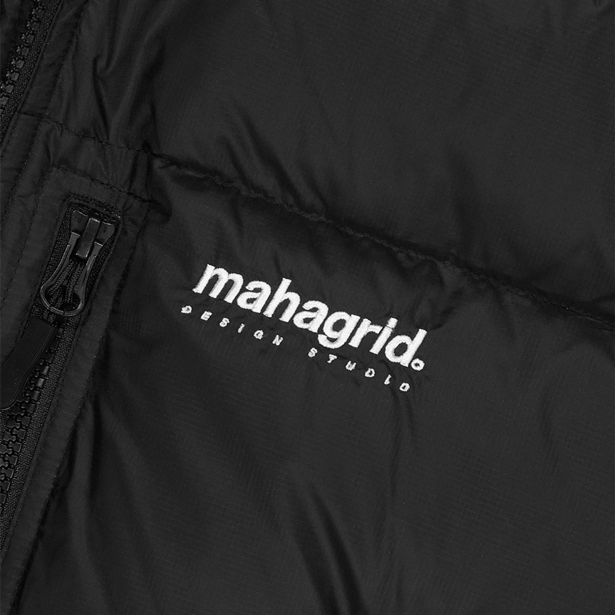 마하그리드(MAHAGRID) HOODED DOWN PUFFER BLACK(MG2DWMB902A)
