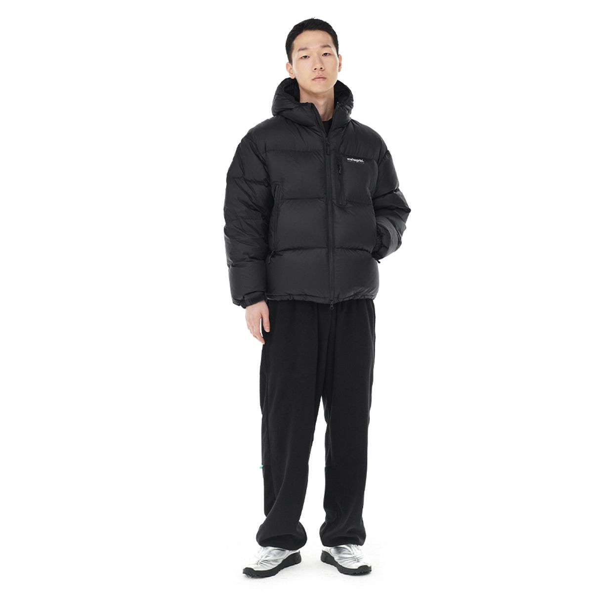 마하그리드(MAHAGRID) HOODED DOWN PUFFER BLACK(MG2DWMB902A)