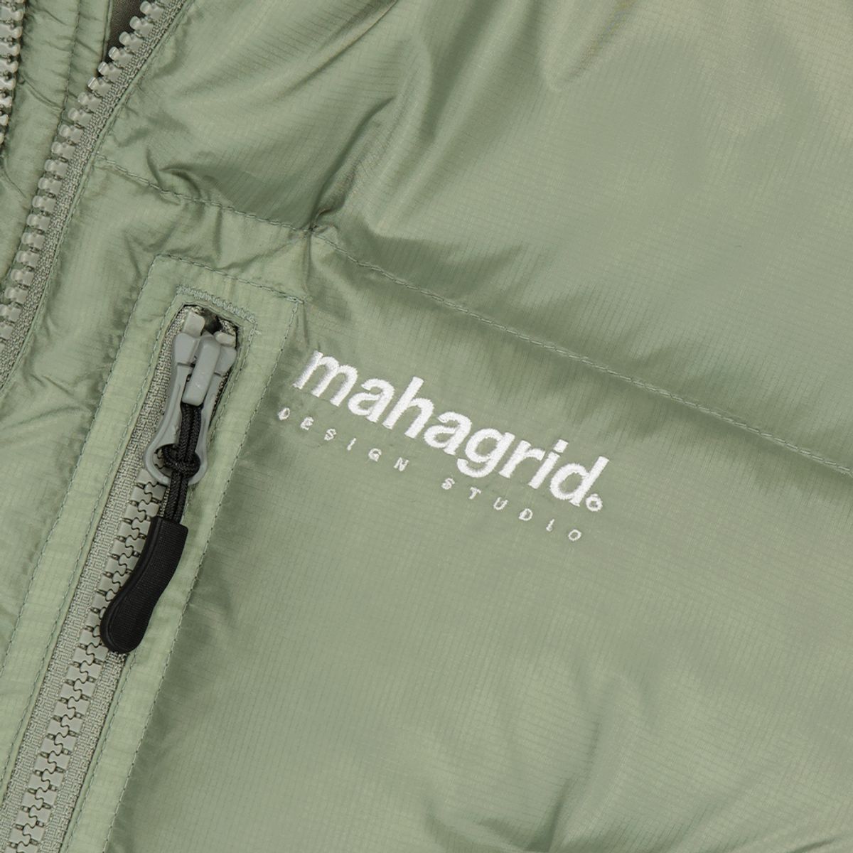 마하그리드(MAHAGRID) HOODED DOWN PUFFER KHAKI(MG2DWMB902A)