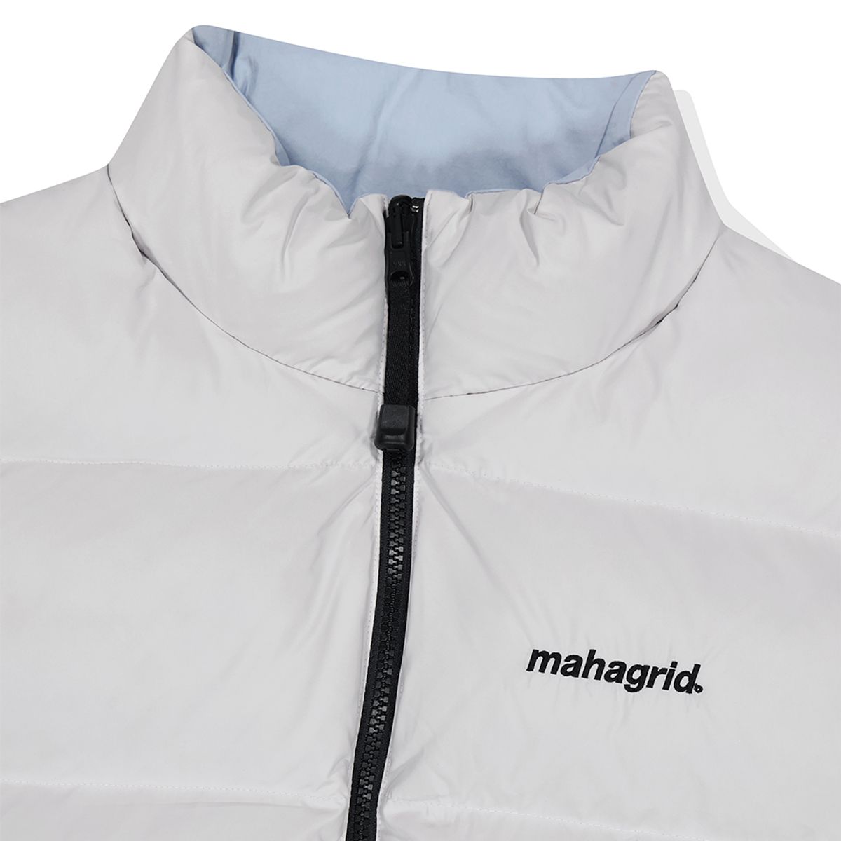 마하그리드(MAHAGRID) REVERSIBLE DOWN VEST GREY(MG2DWMB990A)