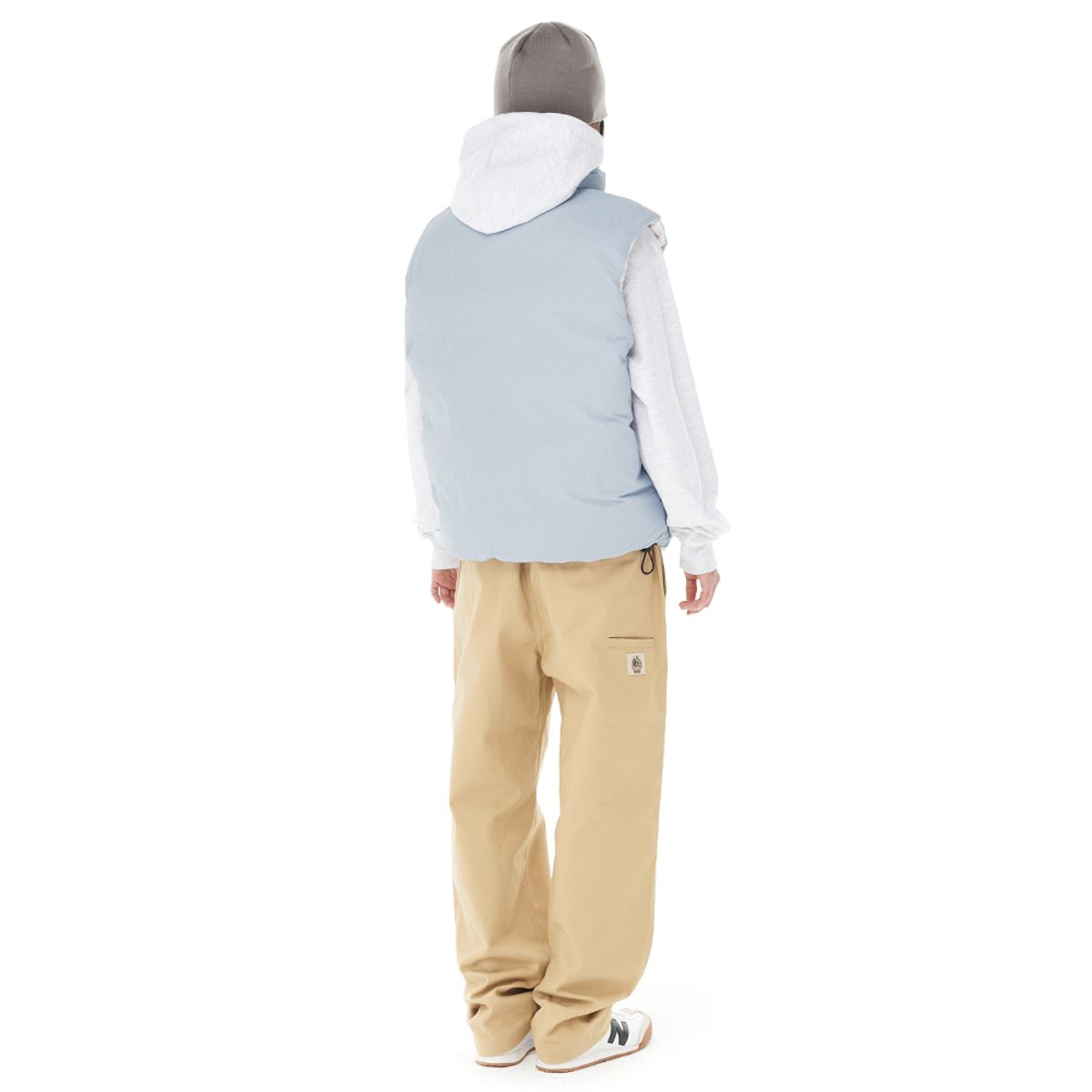 마하그리드(MAHAGRID) REVERSIBLE DOWN VEST GREY(MG2DWMB990A)