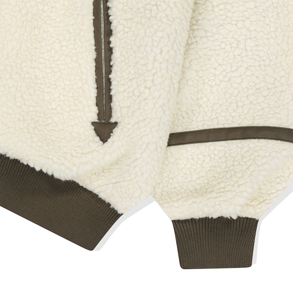 【mahagrid】23FW★ SHERPA FLIGHT JACKET MUSINSA | MAHAGRID SHERPA FLIGHT JACKET IVORY(MG2DWMJ240A)