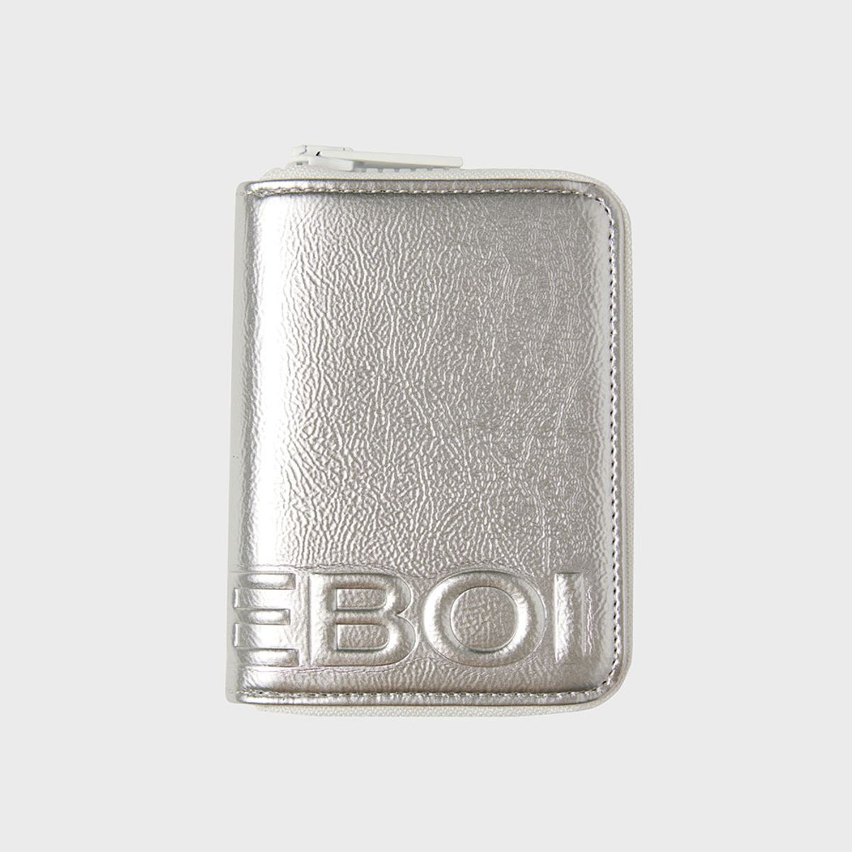 홈보이스포츠클럽(HOMEBOI SPORT CLUB) enamelzipcardholder(애나멜지퍼카드홀더) - 실버