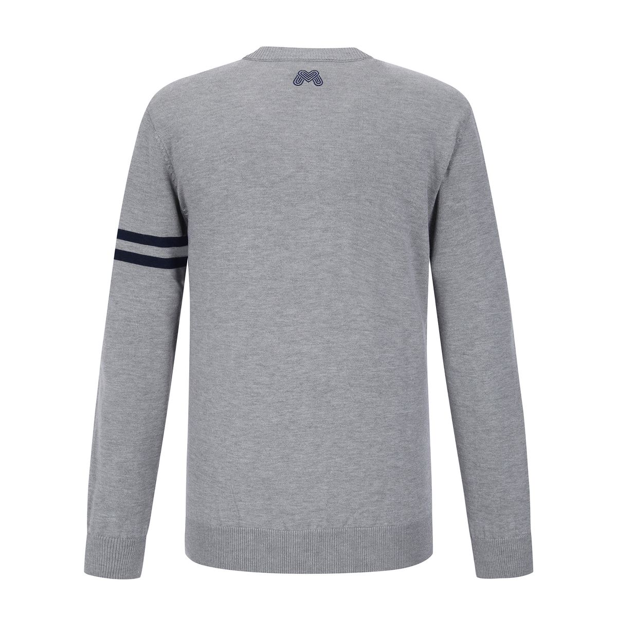 마틴골프(MARTINE GOLF) Intasha Stripe Round Knit_Charcoal (Men)