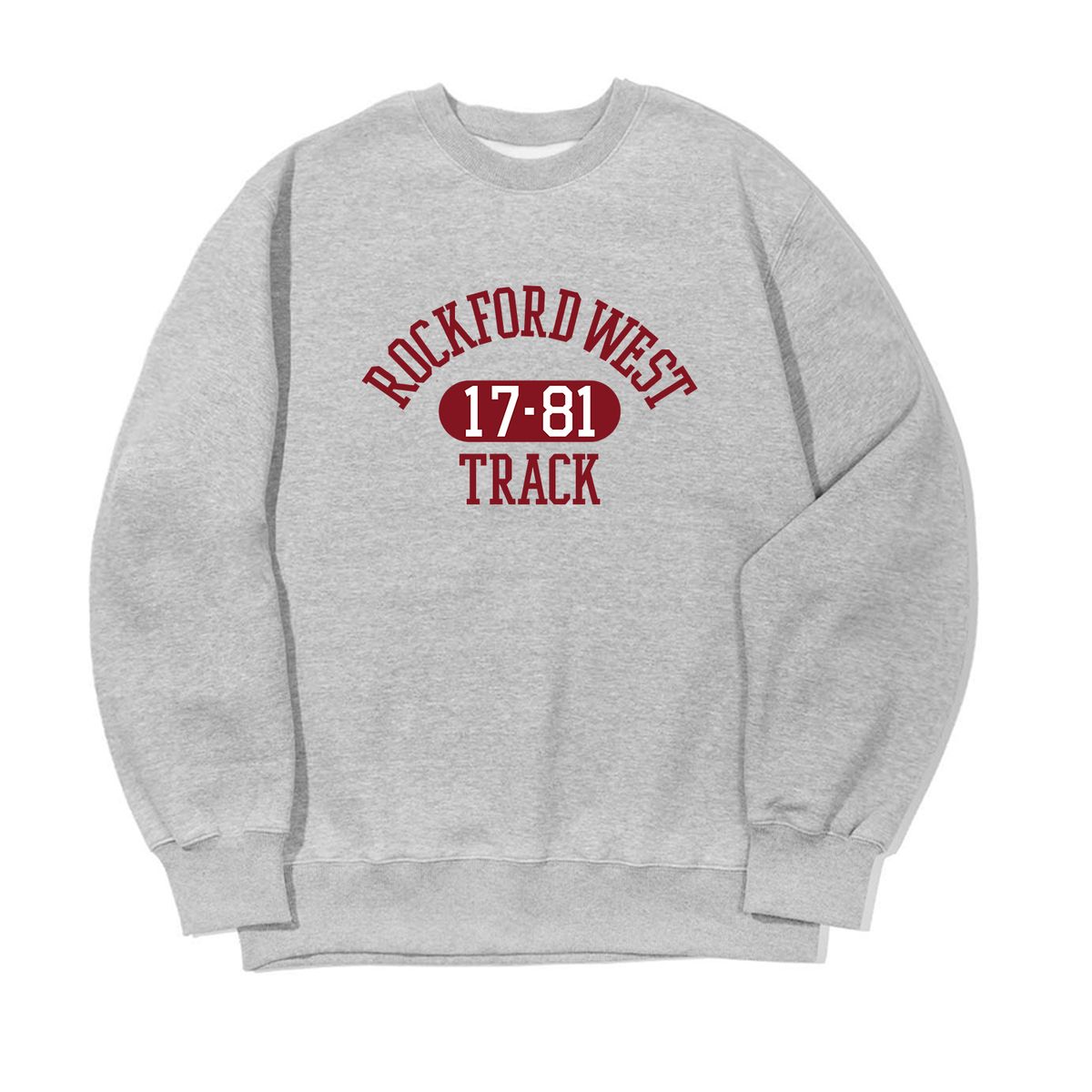 어썸어스(AWESOMEUS) (23FW)ROCKFORD WEST LOGO RED SWEAT SHIRTS_3 COLOR