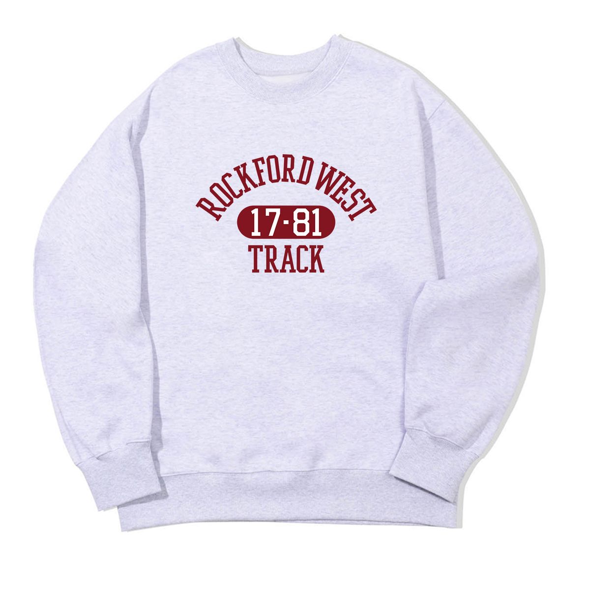 어썸어스(AWESOMEUS) (23FW)ROCKFORD WEST LOGO RED SWEAT SHIRTS_3 COLOR