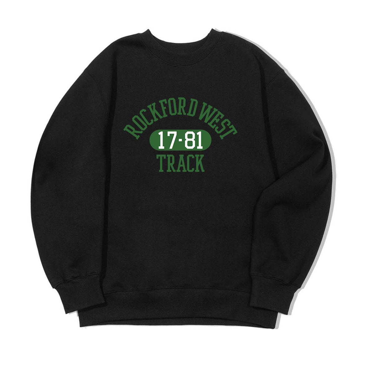 어썸어스(AWESOMEUS) (23FW)ROCKFORD WEST LOGO GREEN SWEAT SHIRTS_3 COLOR
