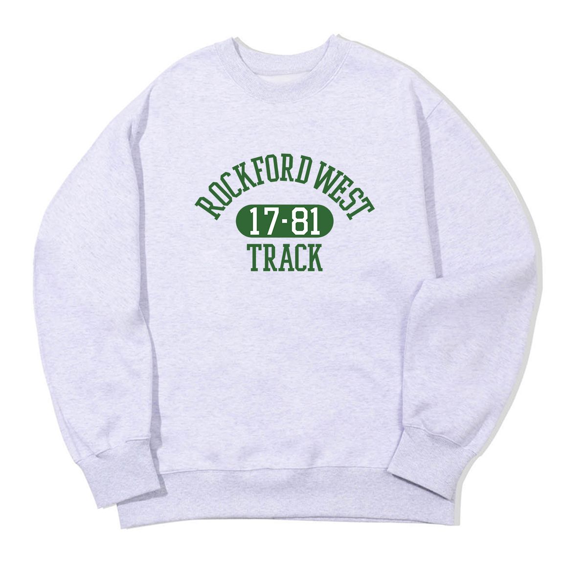 어썸어스(AWESOMEUS) (23FW)ROCKFORD WEST LOGO GREEN SWEAT SHIRTS_3 COLOR