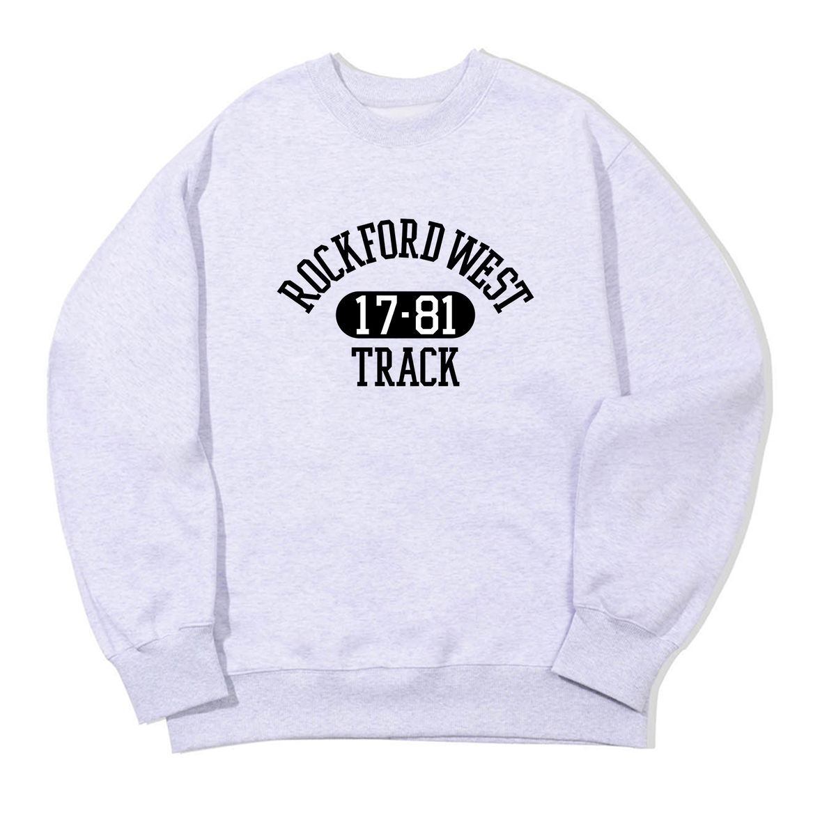 어썸어스(AWESOMEUS) (23FW)ROCKFORD WEST LOGO BLACK SWEAT SHIRTS_2 COLOR