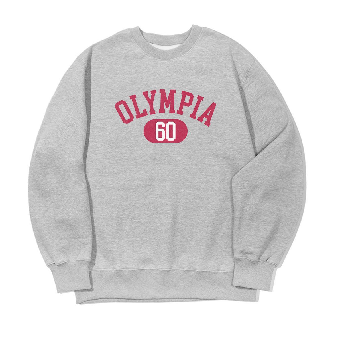 어썸어스(AWESOMEUS) (23FW)OLYMPIA LOGO VIVAMAGENTA SWEAT SHIRTS_3 COLOR