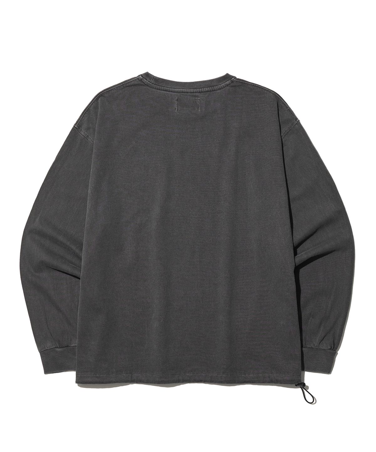 빅유니온(BIG UNION) OUR PIGMENT SLEEVE T-SHIRTS / CHARCOAL