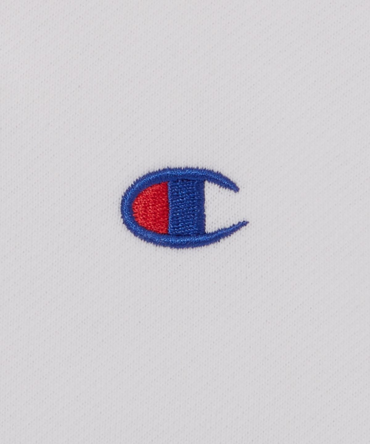 챔피온(CHAMPION) 베이직 C로고 후드 집업 White