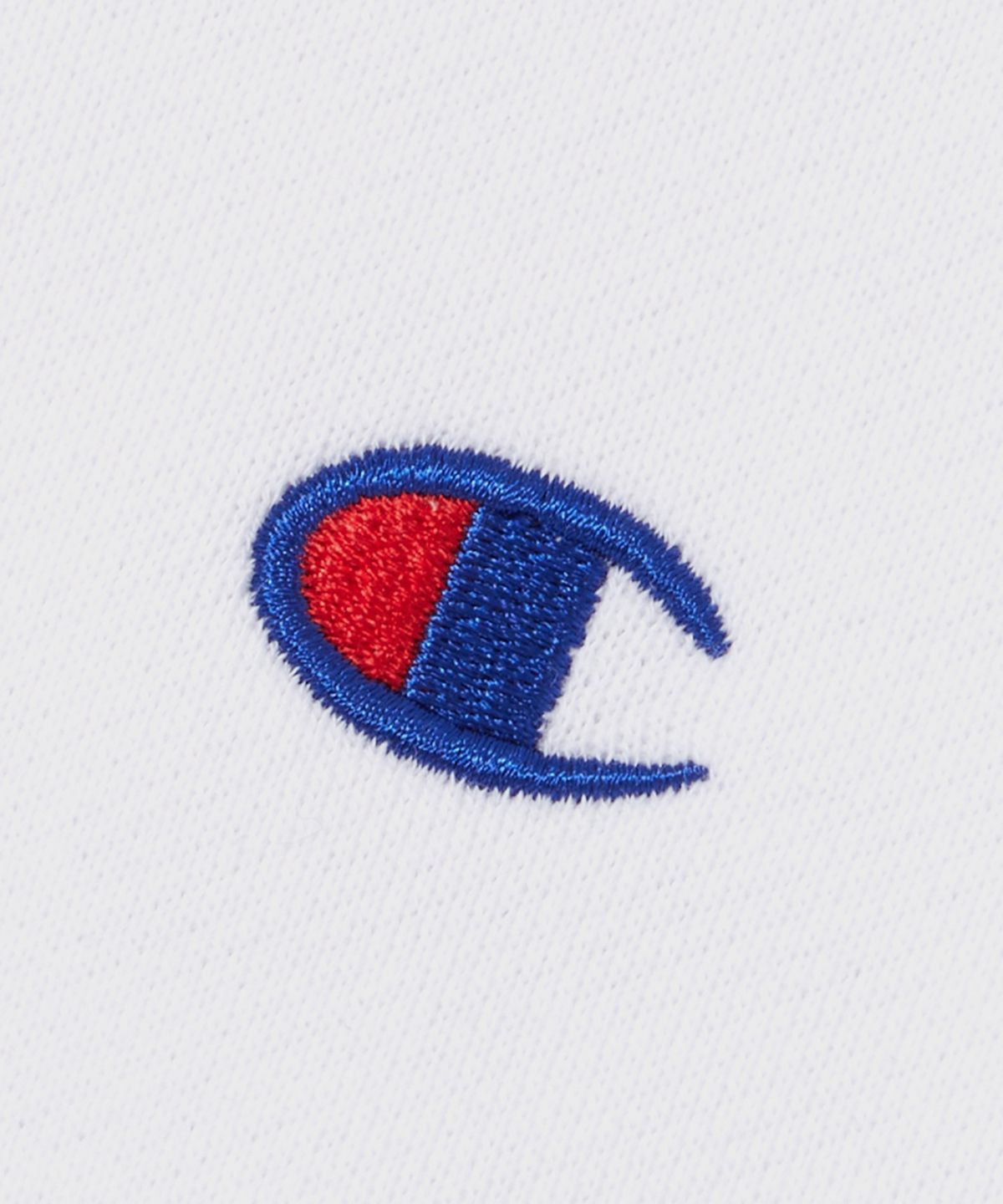 챔피온(CHAMPION) 베이직 C로고 후드 티셔츠 White