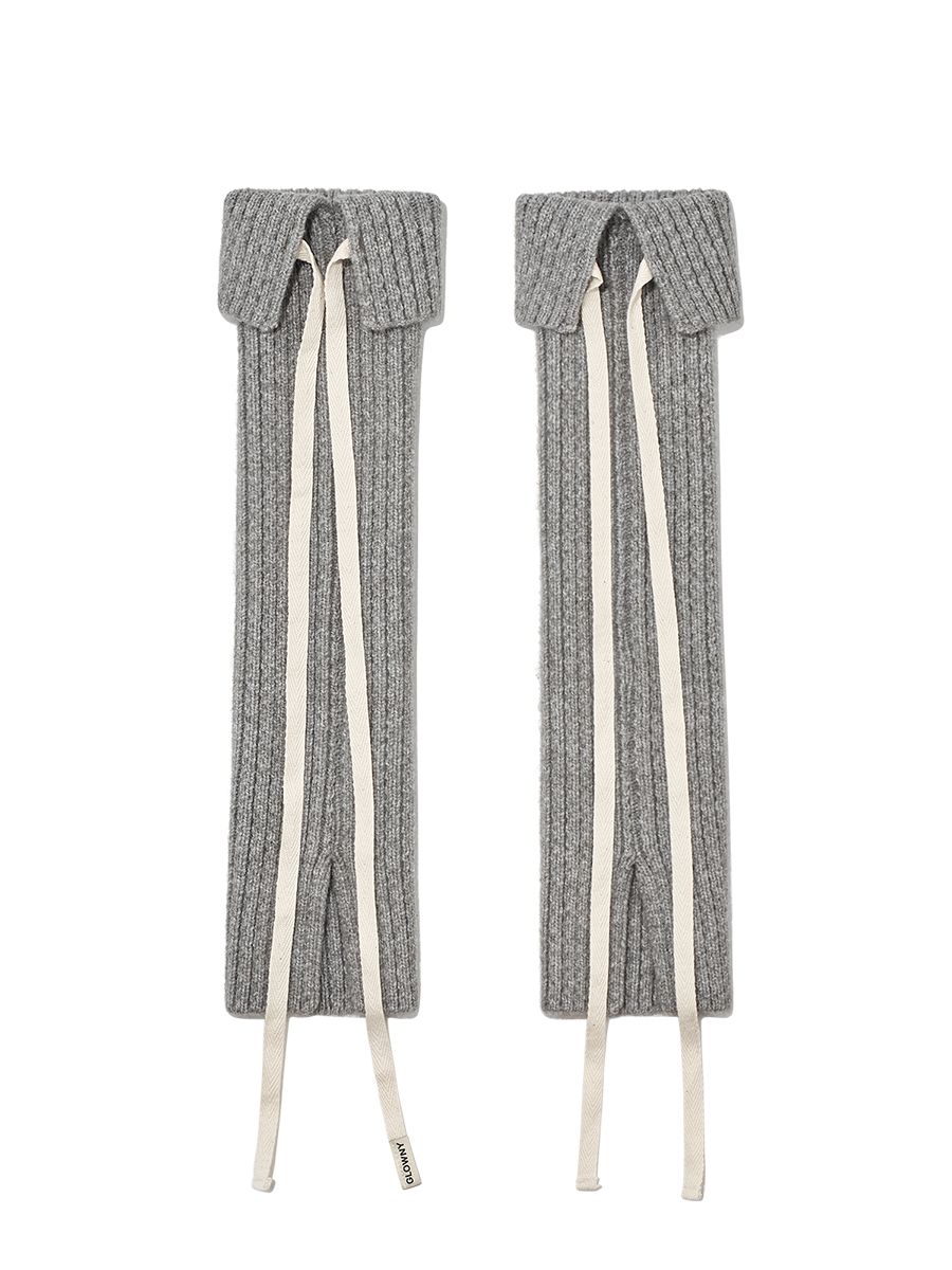 ★GLOWNY★ISA KNIT WARMER (BLACK)★正規品/韓国直送料込/人気 MUSINSA公式 | GLOWNY ISA KNIT WARMER (BLACK)
