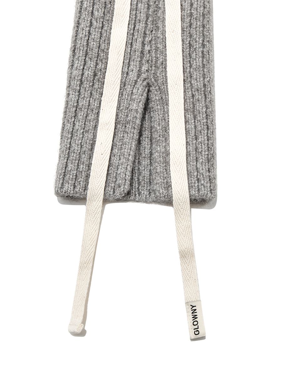 MUSINSA公式 | GLOWNY ISA KNIT WARMER (GRAY)