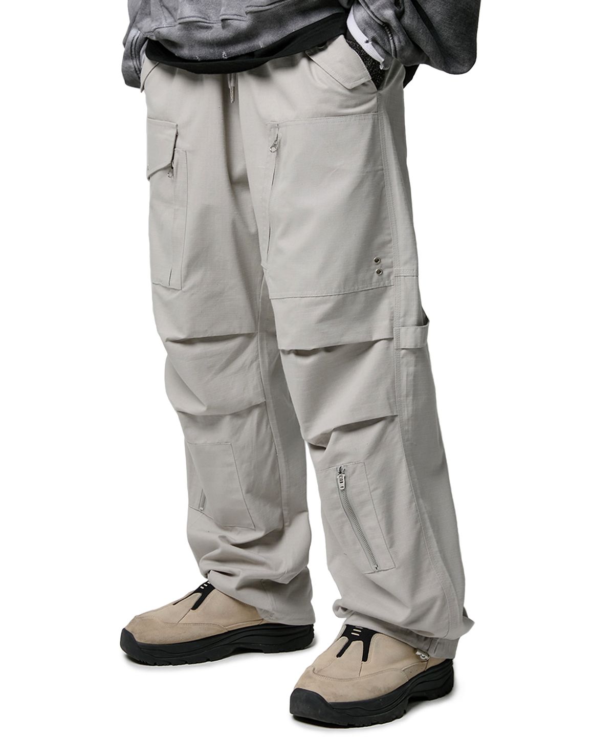 플레이버리즘(FLAVORISM) RIPSTOP PARACHUTE CARGO PANTS (TP0048)