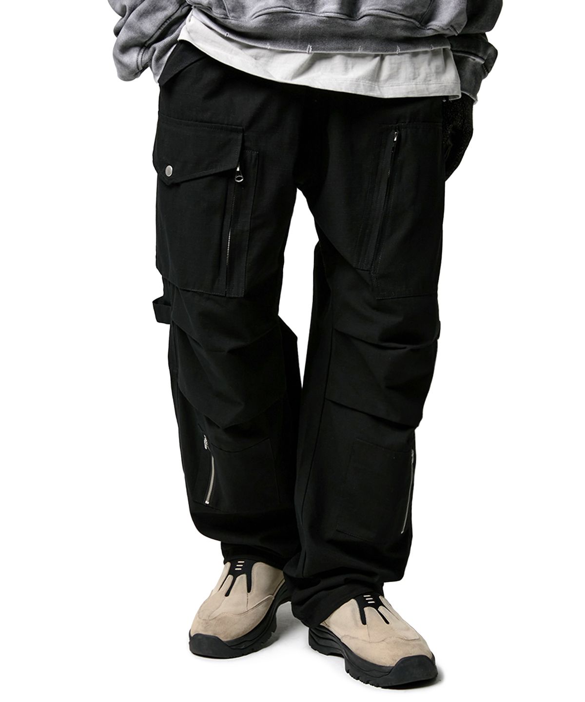 플레이버리즘(FLAVORISM) RIPSTOP PARACHUTE CARGO PANTS (TP0048)