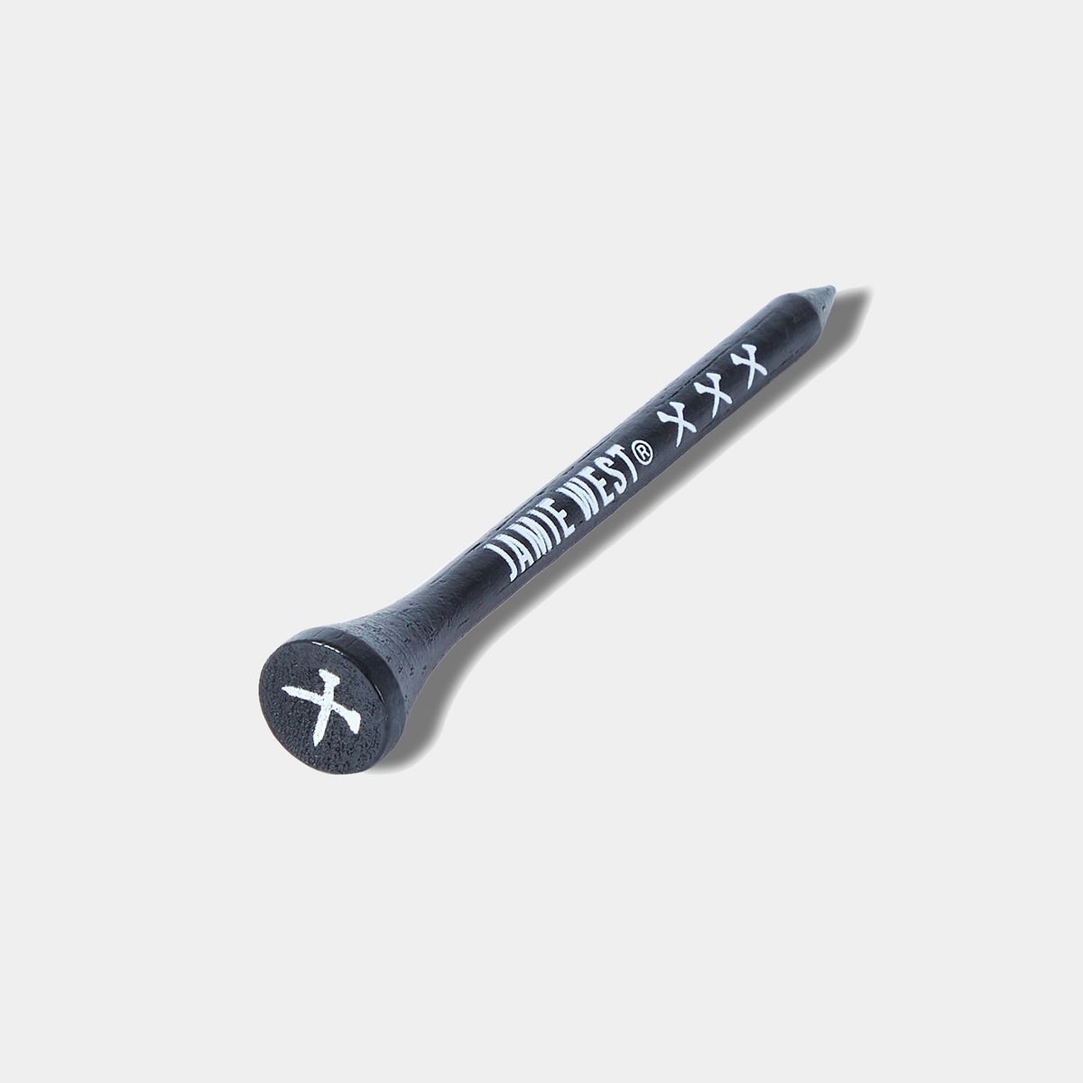 제이미웨스트(JAMIE WEST) 레터링 우드 티 69mm 40pcs