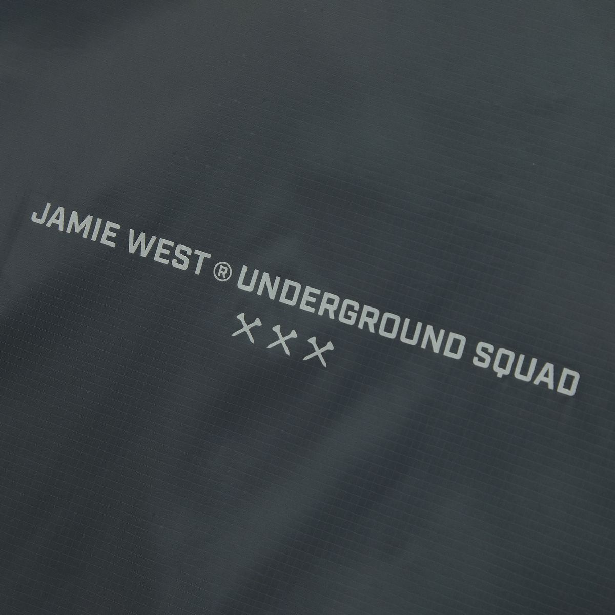 제이미웨스트(JAMIE WEST) 립스탑 리플렉티브 윈터 풀오버 (그레이)
