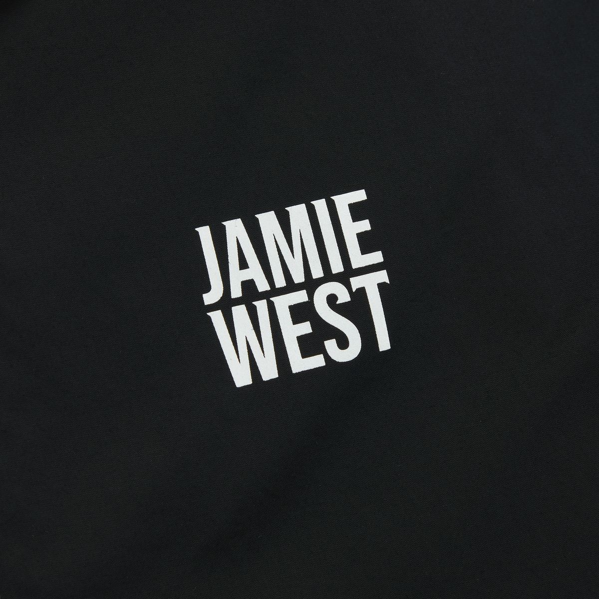 제이미웨스트(JAMIE WEST) 액티브 하프집업 후디 풀오버 (블랙)