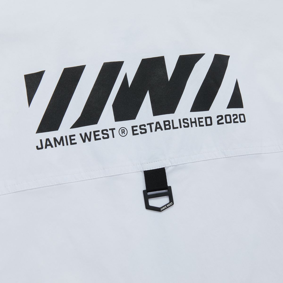 제이미웨스트(JAMIE WEST) 택티컬 아노락 풀오버 (화이트)