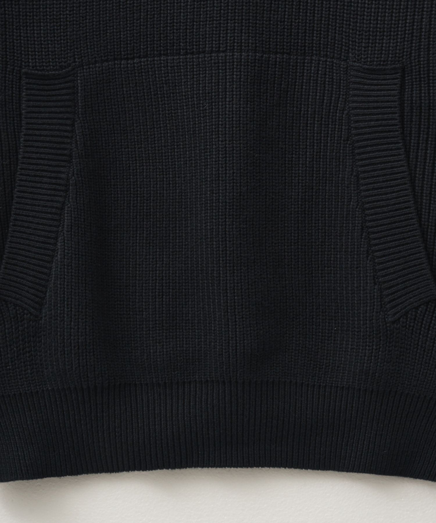 MUSINSA | SATUR Applique Logo Cashmere Blend Hooded Knit