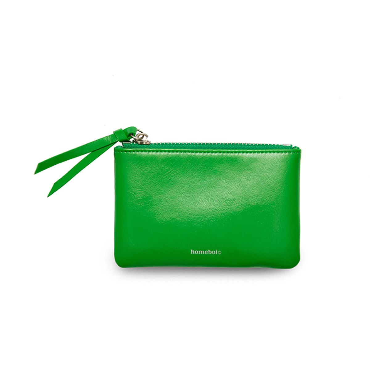 홈보이스포츠클럽(HOMEBOI SPORT CLUB) pouch wallet(소가죽파우치월렛) - 그린