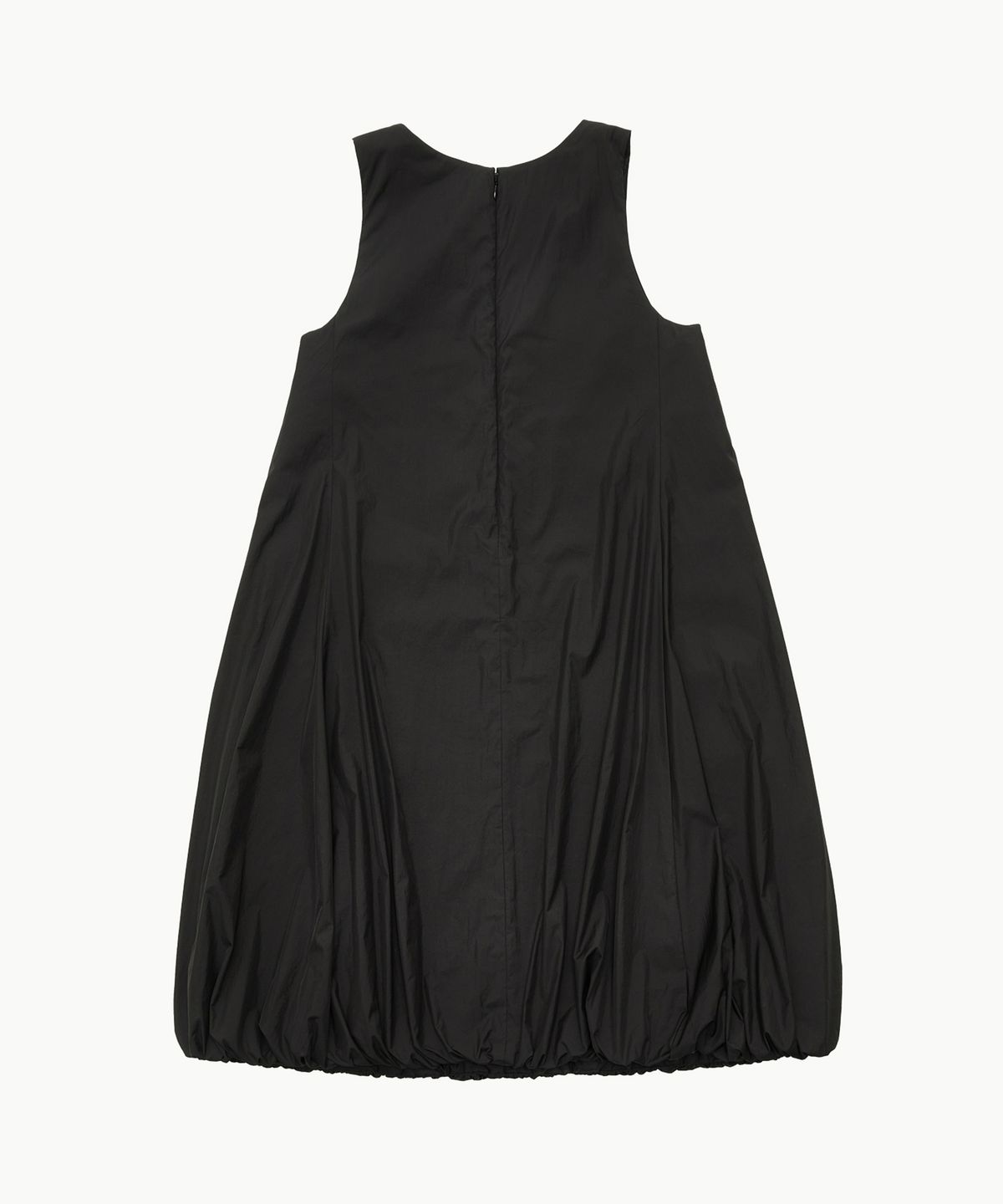 아모멘토(AMOMENTO) VOLUME SLEEVELESS DRESS_BLACK