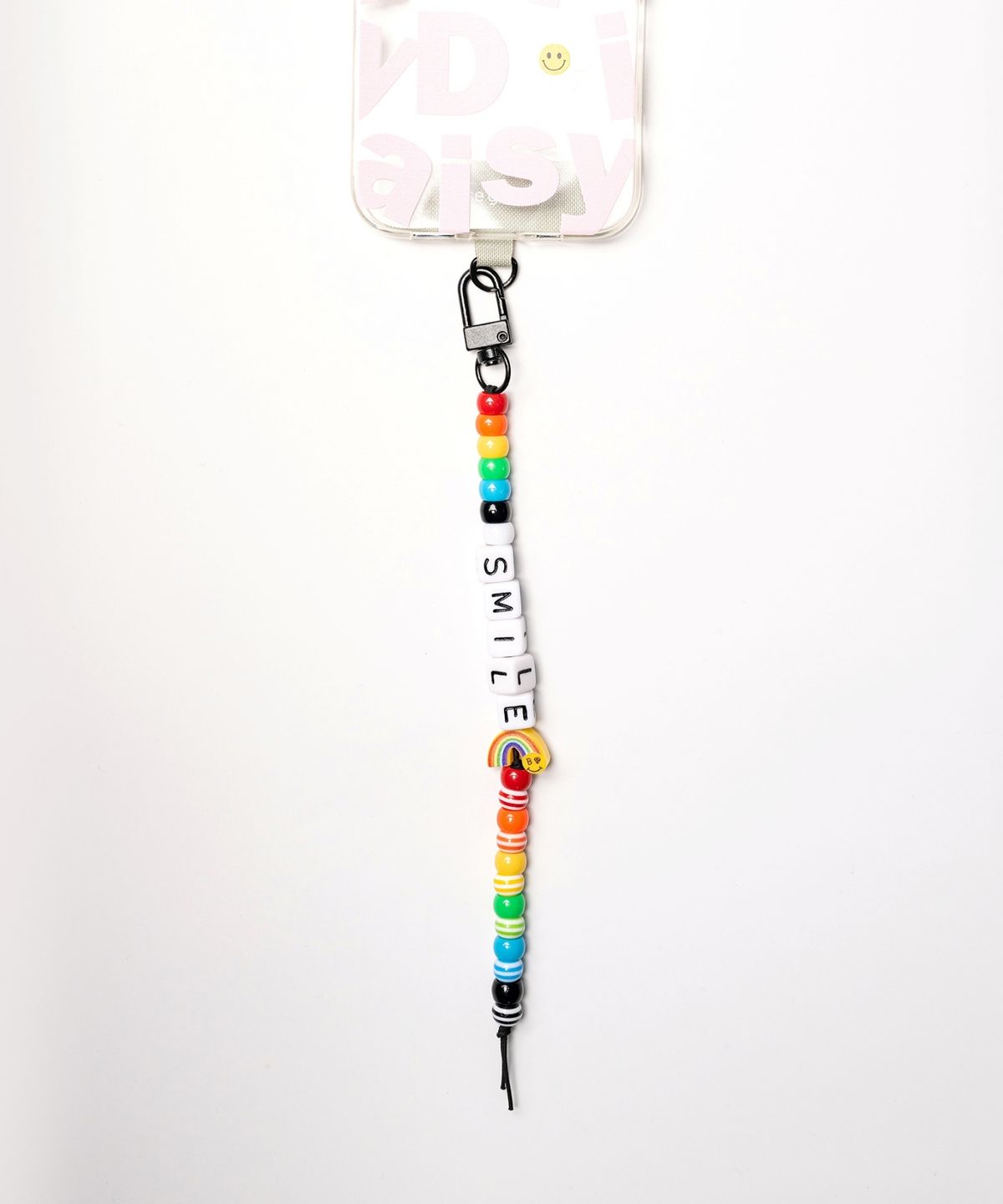 봉보(BONBEAU) Kitsch motive initial key ring 키치 이니셜 비즈 폰 스트랩 핸드폰줄 키링