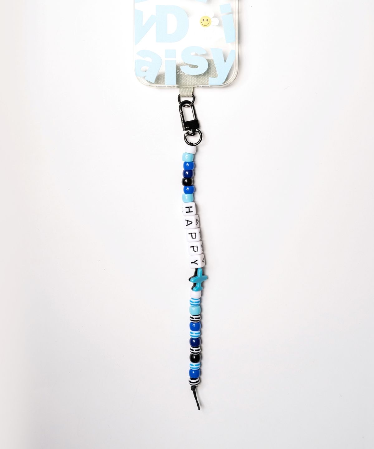 봉보(BONBEAU) Kitsch motive initial key ring 키치 이니셜 비즈 폰 스트랩 핸드폰줄 키링