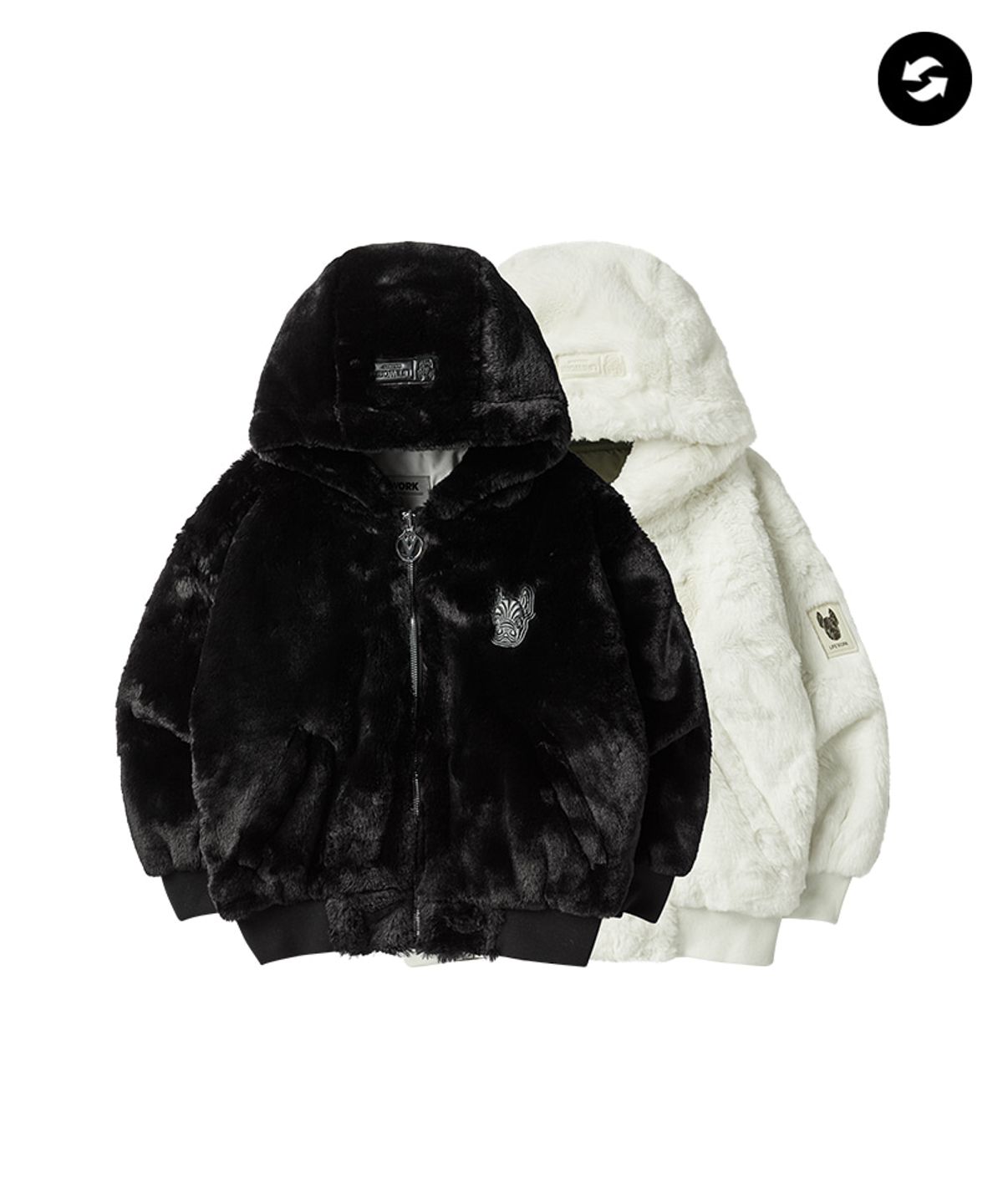 라이프워크 키즈(LIFEWORK KIDS) 키즈) 밍스타 MA-1 리버시블 숏 자켓