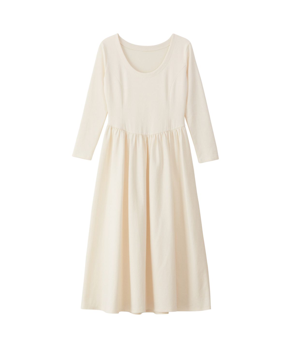 살롱 드 욘(SALON DE YOHN) Basic Ballet Core Dress_ Ivory