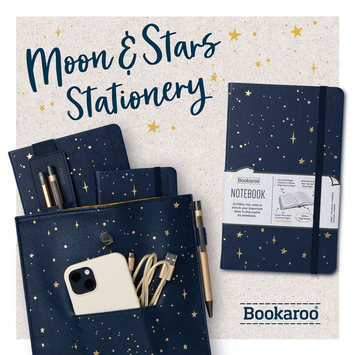 집잇(ZIPIT) 영국if사 펜홀더 Moon&Stars에디션