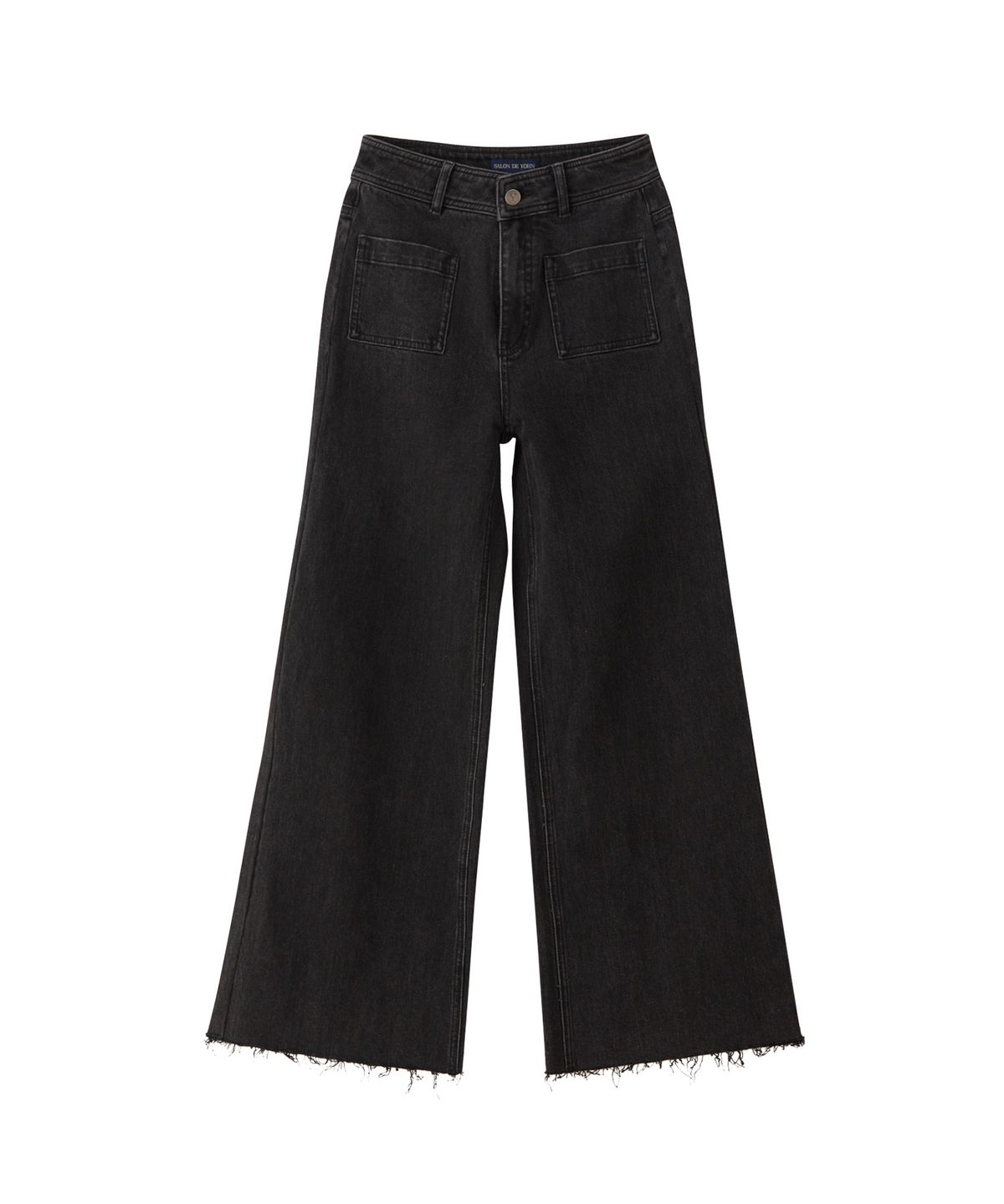살롱 드 욘(SALON DE YOHN) Wide Denim Pants_ Dark Gray