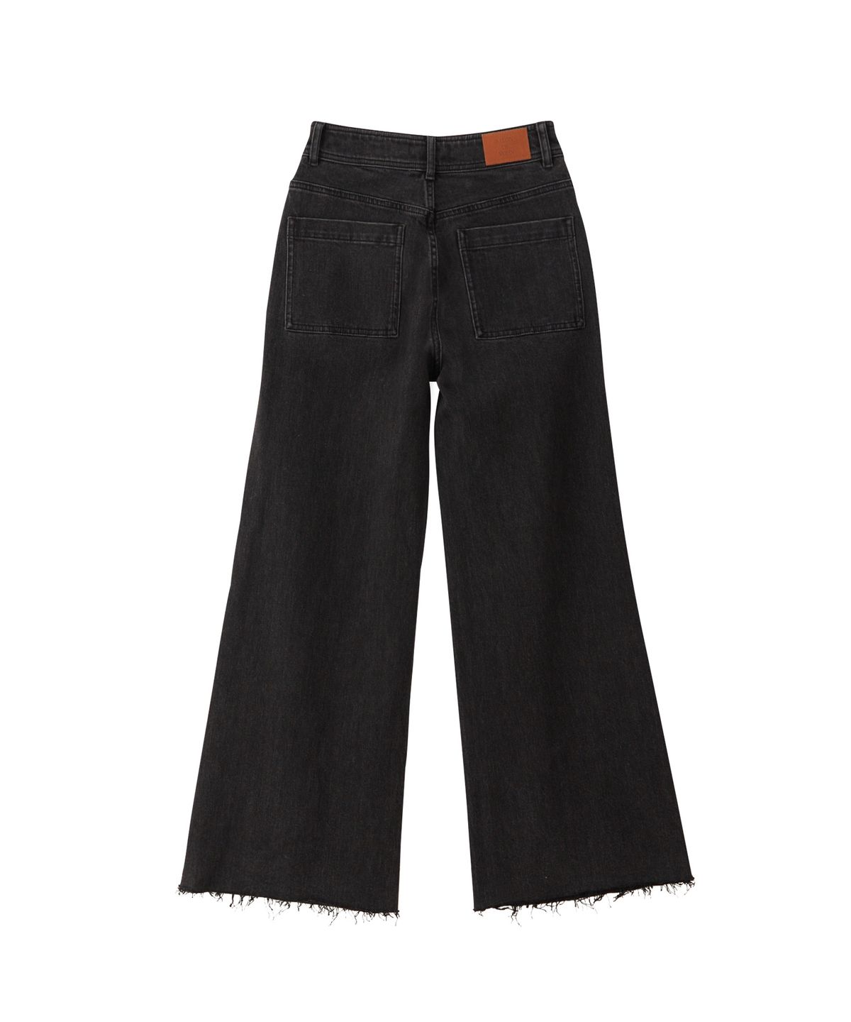 살롱 드 욘(SALON DE YOHN) Wide Denim Pants_ Dark Gray